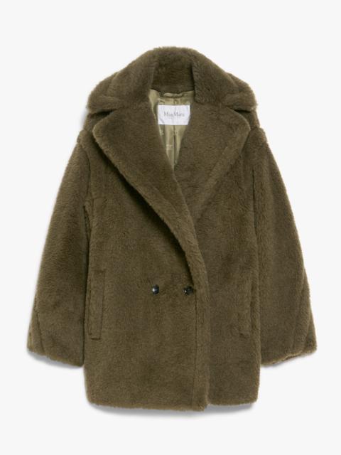 Max Mara 'OLGA' BLUE ALPACA BLEND COAT | lungolivigno