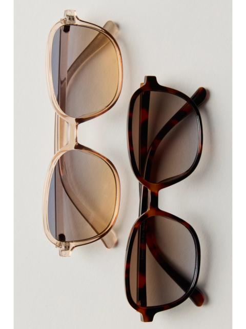 FREE PEOPLE Fade Into You Square Sunglasses