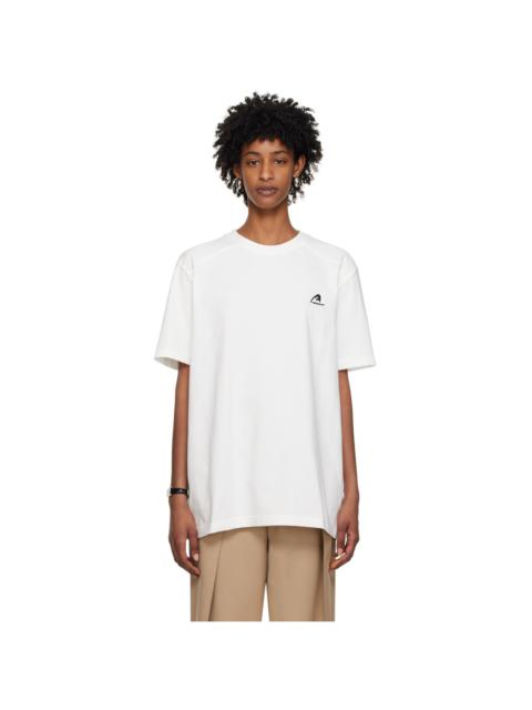 ADER error White A-Peec T-Shirt
