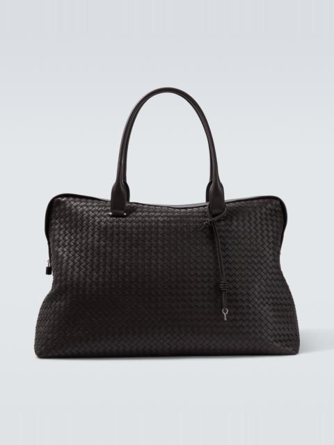 Bottega Veneta Vaporetto Large leather duffel bag