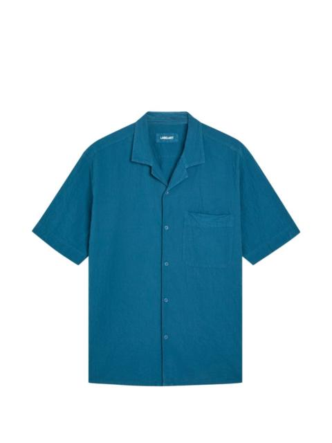 LABO.ART Seersucker pocket button shirt