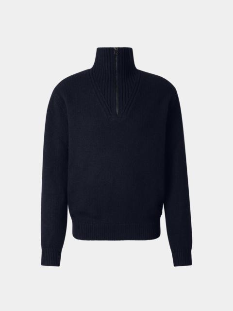 BOGNER Walter, the Cashmere Sweater in Navy