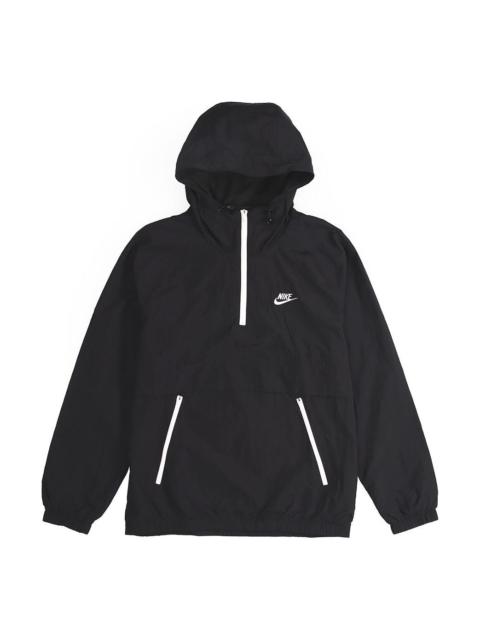 Nike Nike As Sportswear Ce JKT Jacket Hd Wvn Anrk 'Black White' AR2213-010