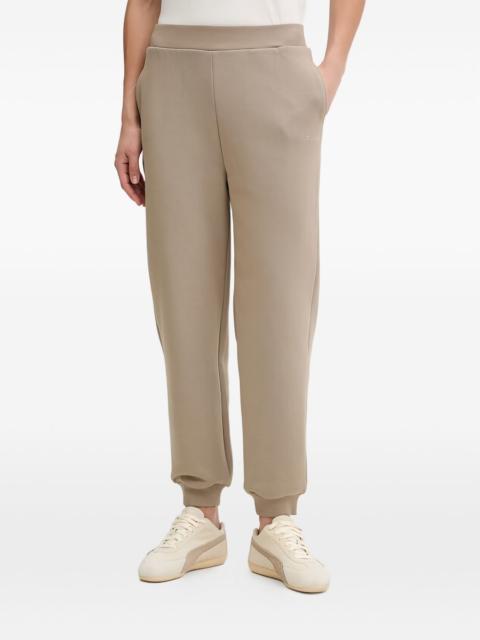 GUESS USA silver-tone logo trousers