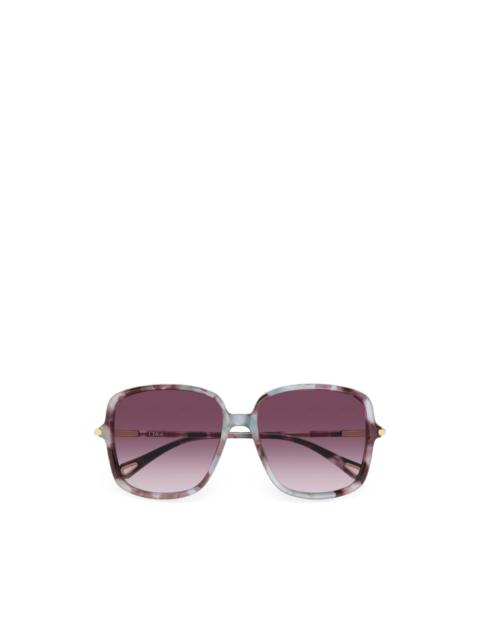 Chloé oversized square-frame sunglasses