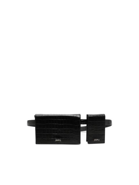 JUUN.J leather belt bag