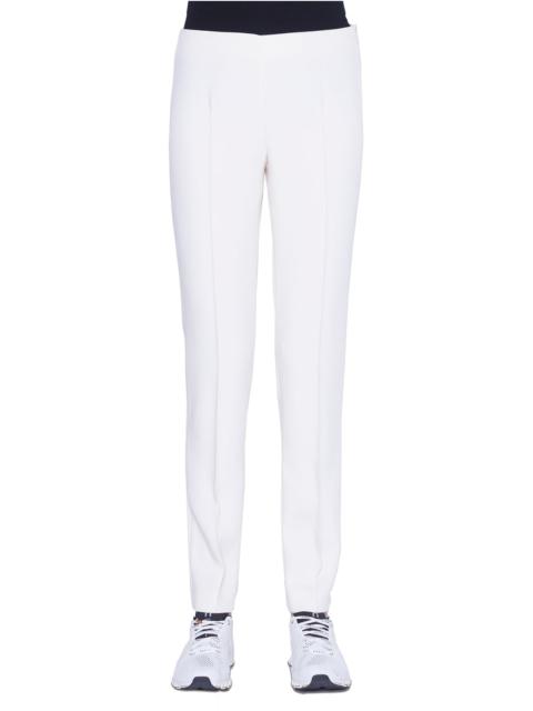 AKRIS Melissa Mid-Rise Slim-Leg Pants