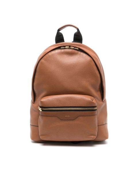 AMIRI pebbled-effect zip-around backpack