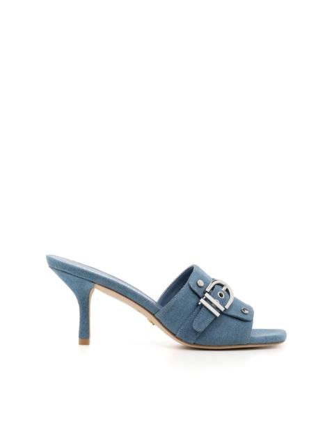 Stuart Weitzman Maverick 60mm canvas sandals