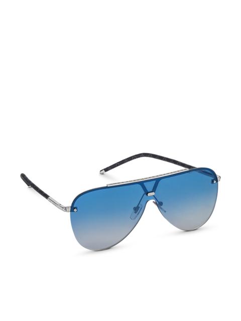 Louis Vuitton Monogram Blaze Mask Sunglasses