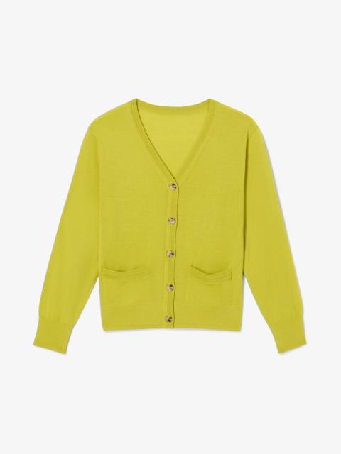 M.M.LaFleur Rosalia Pointelle Cardigan - Light Merino