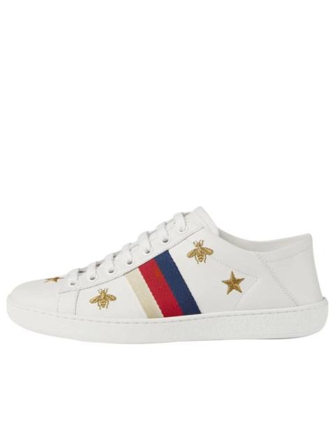 GUCCI Women's Ace sneaker with bees and stars