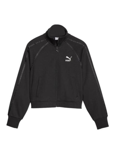 PUMA (WMNS) PUMA T7 Track Jacket 'Black' 621464-01