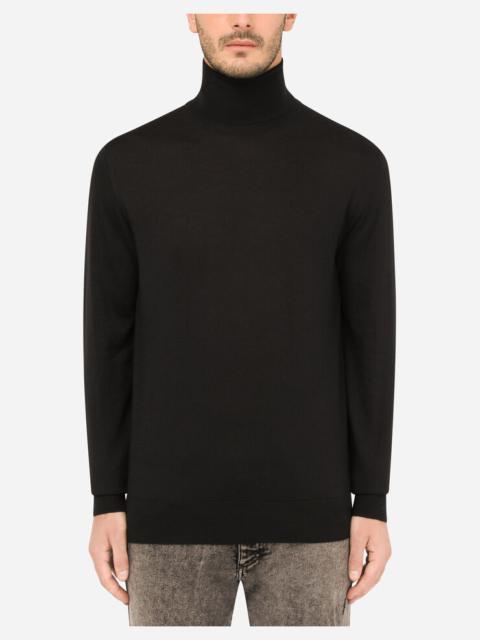Dolce & Gabbana Cashmere turtle-neck sweater