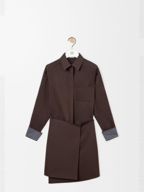 Loewe Dress in cotton and silk
