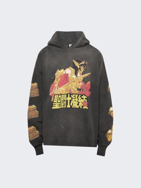 SAINT M×××××× Logo Hoodie Black