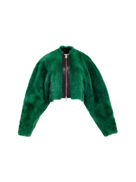 The Gracell shearling jacket