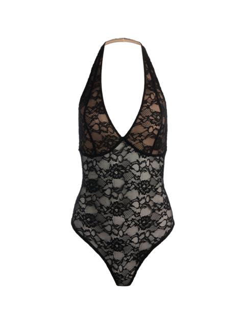 Alice + Olivia LINA LACE BODYSUIT