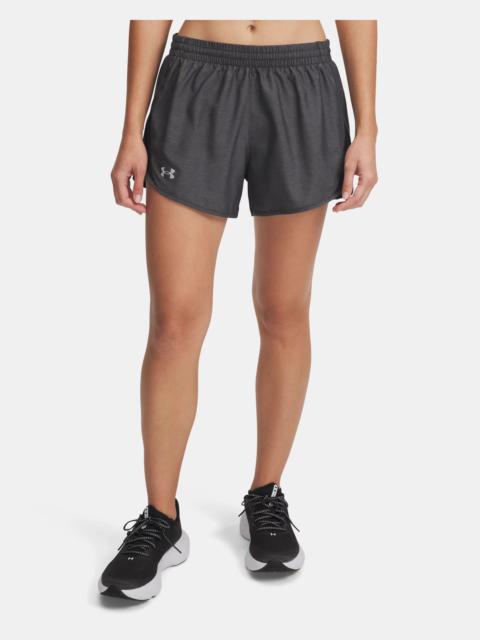Under Armour Women's UA Fly-By Heather 3" Shorts