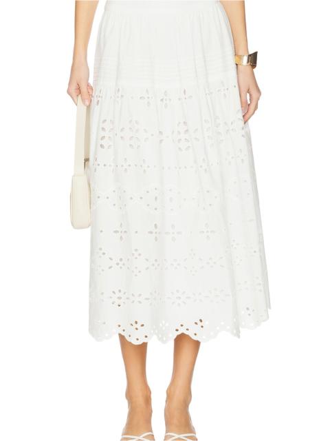 HEMANT & NANDITA Midi Skirt