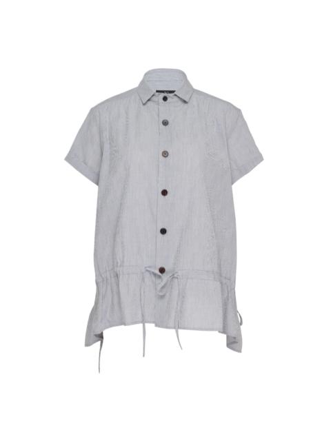 Y's Front Gather Drawstring Blouse