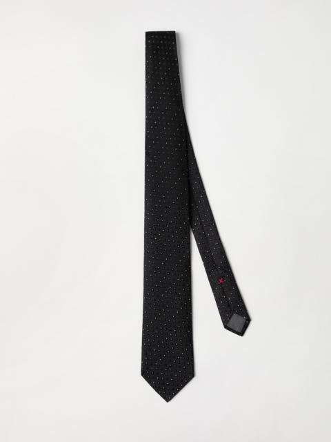 Brunello Cucinelli Patterned silk tie