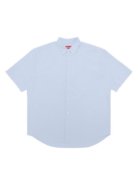 Supreme Supreme Loose Fit Short-Sleeve Oxford Shirt 'Light Blue'