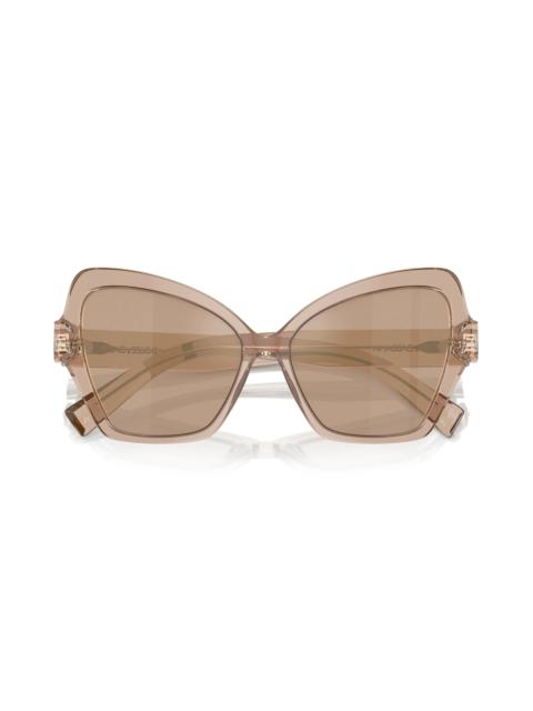 Dolce & Gabbana 56mm Butterfly Sunglasses