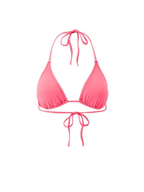 MELISSA ODABASH MALIBU CORAL BIKINI TOP