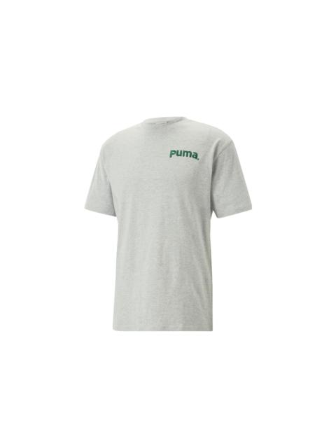 PUMA PUMA Team Graphic T-Shirt 'Grey' 622536-04