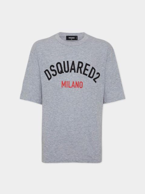 WASH LOOSE FIT D2 MILANO T-SHIRT