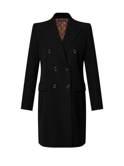 Louis Vuitton Double-Breasted Wool Coat