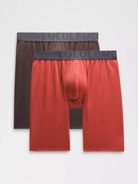 lululemon Built to Move Long Boxer 7" *2 Pack