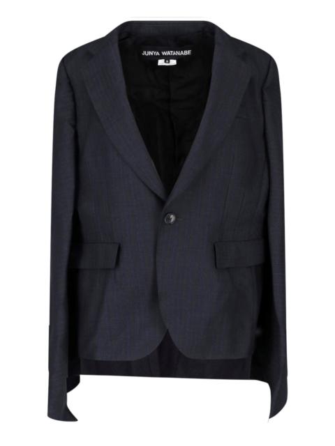 Junya Watanabe SINGLE-BREASTED WOOL BLAZER