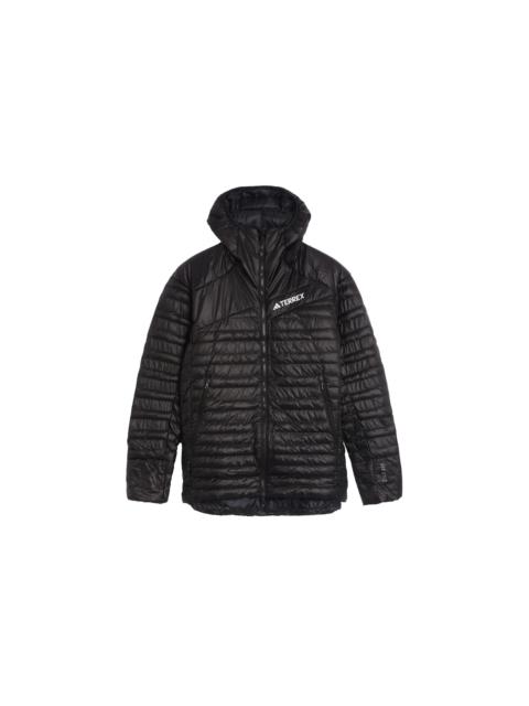adidas Terrex Techrock Down Hooded Jacket Black