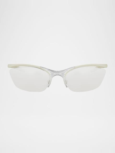 FENDI Signature Crystal Cat-Eye Sunglasses