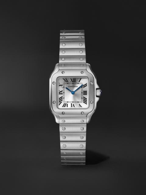 Cartier Santos de Cartier Small Stainless Steel Interchangeable Watch, Ref. WSSA0082