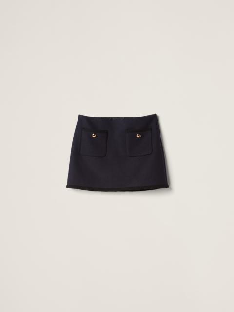 Miu Miu Cloth miniskirt