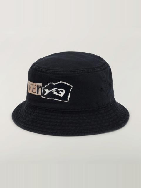 Y-3 Y-3 GRAPHIC BUCKET HAT