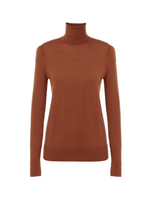Chloé FITTED TURTLENECK JUMPER