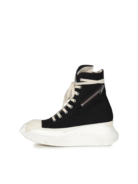 Rick Owens DRKSHDW CARGO ABSTRACT SNEAKS / BLK MIL MILK