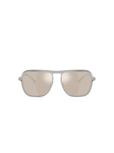 Ferrari logo-engraved sunglasses