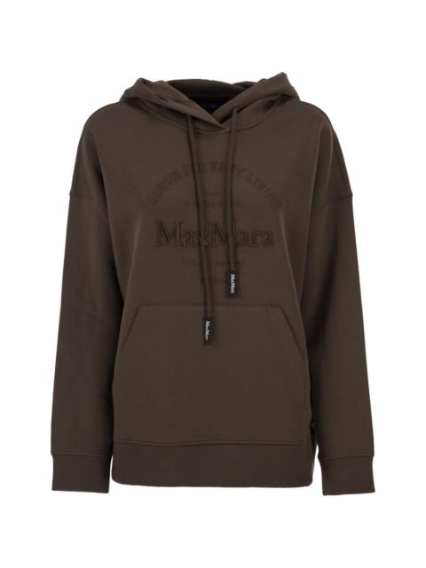 'S Max Mara Mandrea embroidered-logo sweatshirt