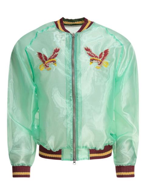 Kapital map-embroidery bomber jacket