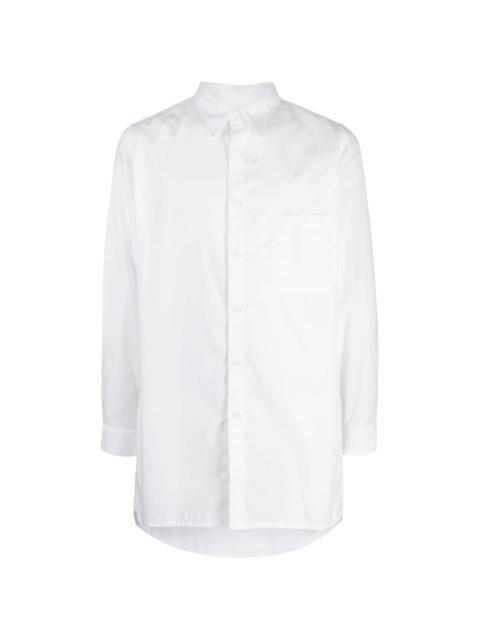 Yohji Yamamoto cotton long shirt