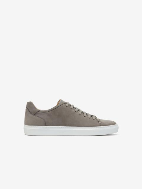 CORNELIANI Grey nubuck sneakers