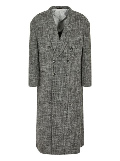 GIORGIO ARMANI shawl-lapel double-breasted coat