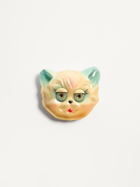 Valentino LE CHAT DE LA MAISON PLASTIC BROOCH