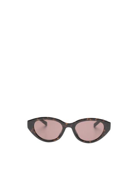 GUCCI tortoiseshell-effect Interlocking G sunglasses