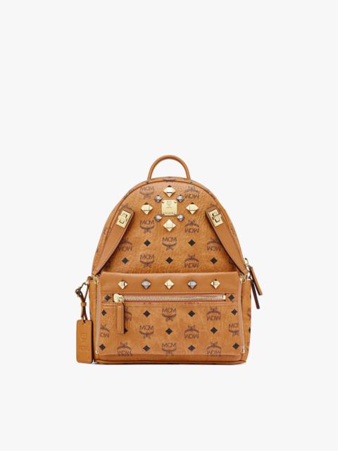 MCM Retro Dual Stark Backpack in Visetos